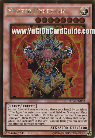 Maître Hypérion (GLD5-FR027) - Carte Yu-Gi-Oh! Collection Gold - La Mi