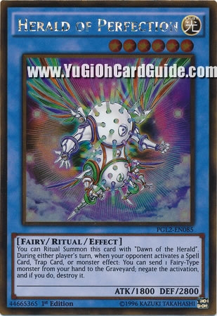 Yu-Gi-Oh Card: Herald of Perfection
