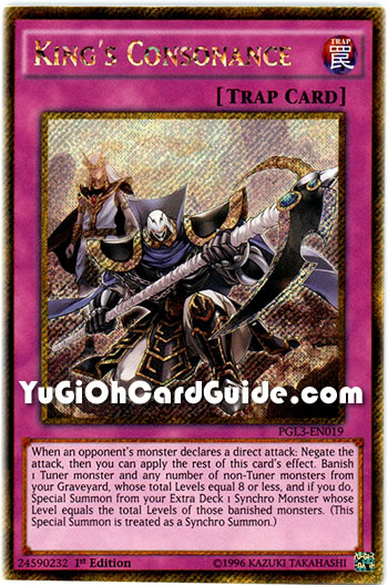Yu-Gi-Oh Card: King's Consonance