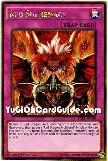 Yu-Gi-Oh Card: Red Supremacy