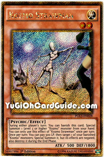 Yu-Gi-Oh Card: Kozmo Strawman