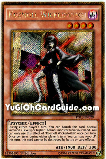 Yu-Gi-Oh Card: Kozmoll Wickedwitch