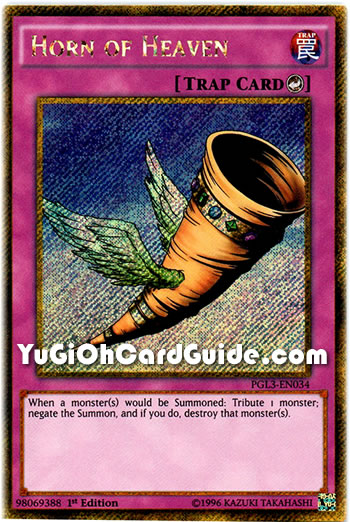 Yu-Gi-Oh Card: Horn of Heaven