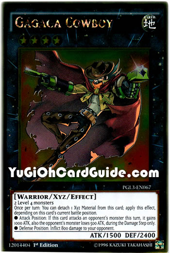 Yu-Gi-Oh Card: Gagaga Cowboy