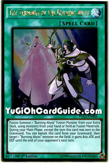 Yu-Gi-Oh Card: The Terminus of the Burning Abyss