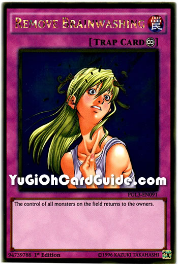 Yu-Gi-Oh Card: Remove Brainwashing