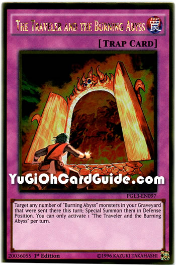 Yu-Gi-Oh Card: The Traveler and the Burning Abyss