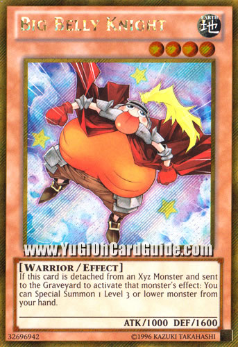 Yu-Gi-Oh Card: Big Belly Knight