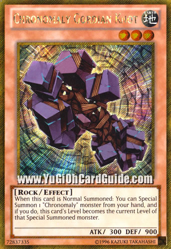 Yu-Gi-Oh Card: Chronomaly Gordian Knot