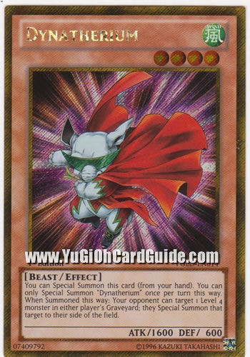 Yu-Gi-Oh Card: Dynatherium