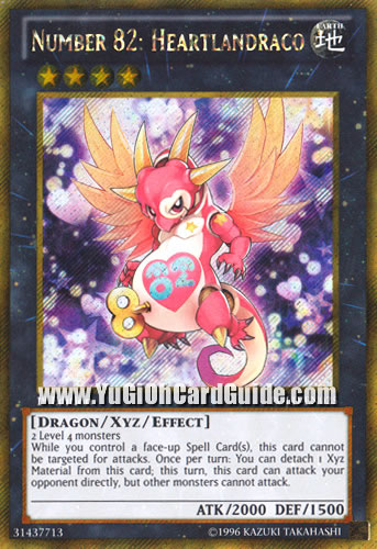Yu-Gi-Oh Card: Number 82: Heartlandraco