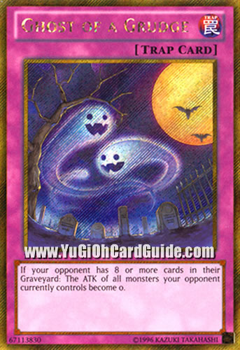 Yu-Gi-Oh Card: Ghost of a Grudge