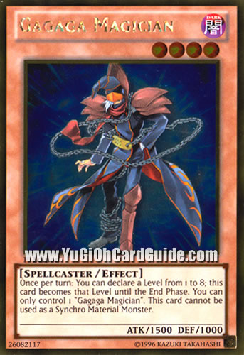 Yu-Gi-Oh Card: Gagaga Magician