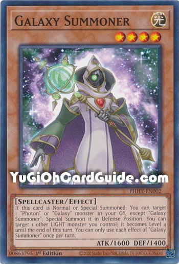 Yu-Gi-Oh Card: Galaxy Summoner