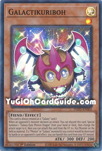 Yu-Gi-Oh Card: Galactikuriboh