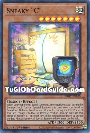 Yu-Gi-Oh Card: Sneaky 