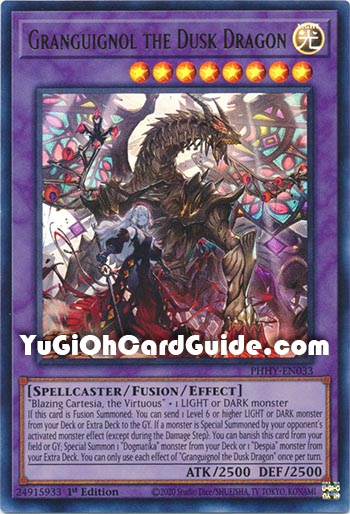 Yu-Gi-Oh Card: Granguignol the Dusk Dragon