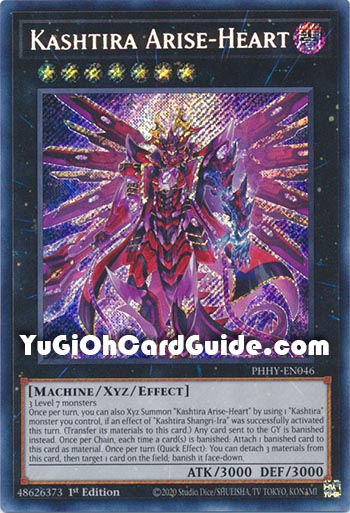 Yu-Gi-Oh Card: Kashtira Arise-Heart