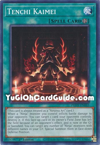 Yu-Gi-Oh Card: Tenchi Kaimei