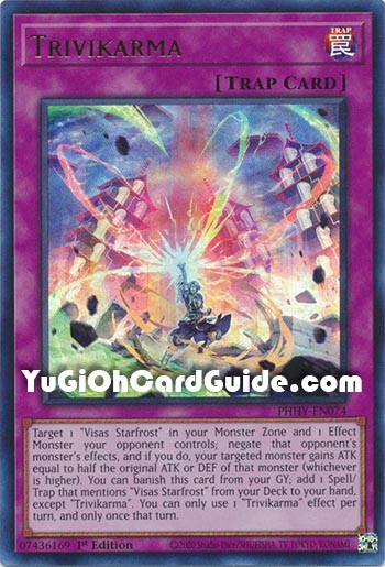 Yu-Gi-Oh Card: Trivikarma