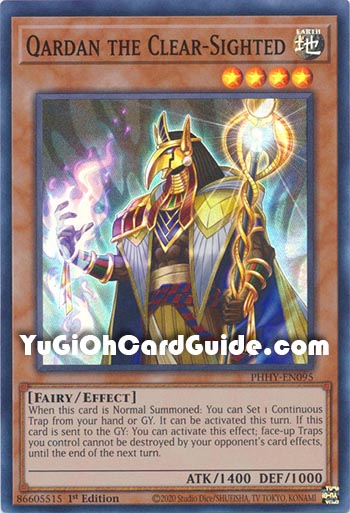Yu-Gi-Oh Card: Qardan the Clear-Sighted