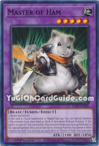 Yu-Gi-Oh Card: Master of Ham