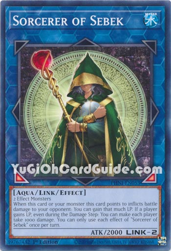 Yu-Gi-Oh Card: Sorcerer of Sebek