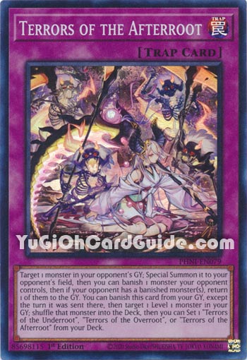 Yu-Gi-Oh Card: Terrors of the Afterroot