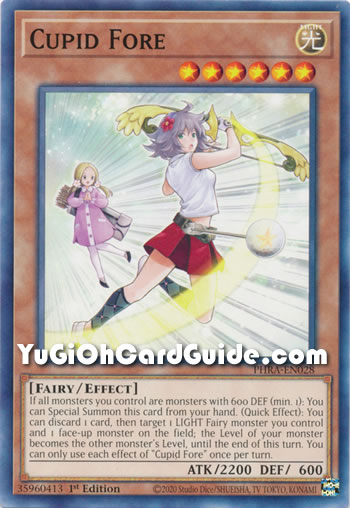 Yu-Gi-Oh Card: Cupid Fore