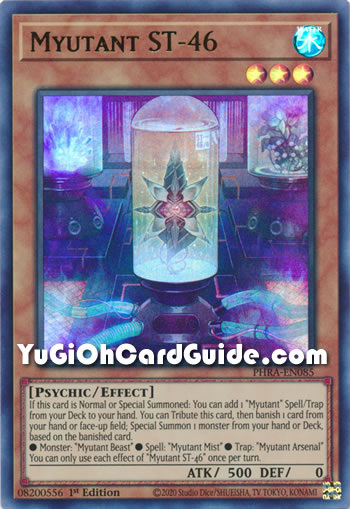 Yu-Gi-Oh Card: Myutant ST-46
