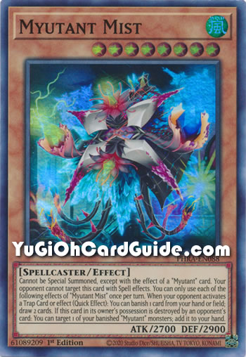 Yu-Gi-Oh Card: Myutant Mist