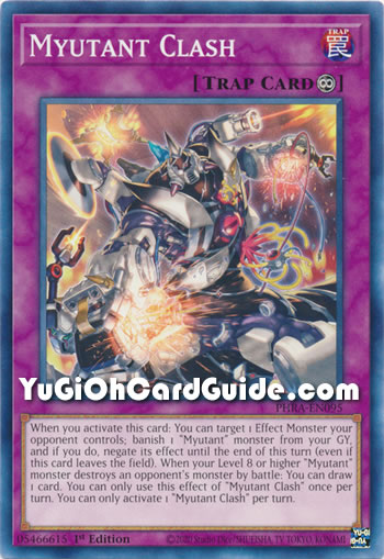 Yu-Gi-Oh Card: Myutant Clash