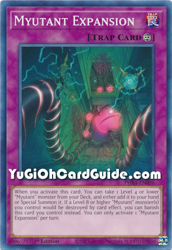 Yu-Gi-Oh Card: Myutant Expansion
