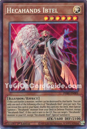 Yu-Gi-Oh Card: Hecahands Ibtel
