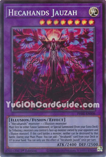 Yu-Gi-Oh Card: Hecahands Jauzah