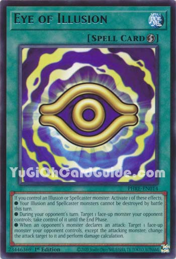 Yu-Gi-Oh Card: Eye of Ullusion