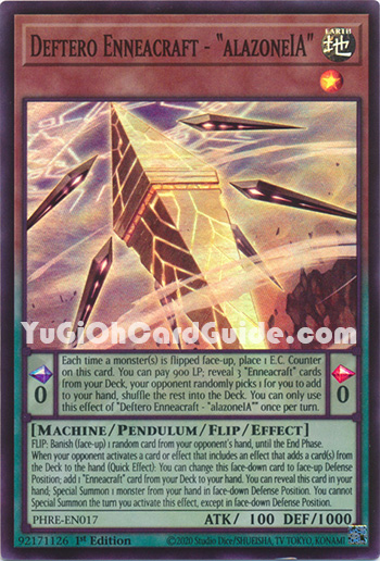 Yu-Gi-Oh Card: Deftero Enneacraft - 