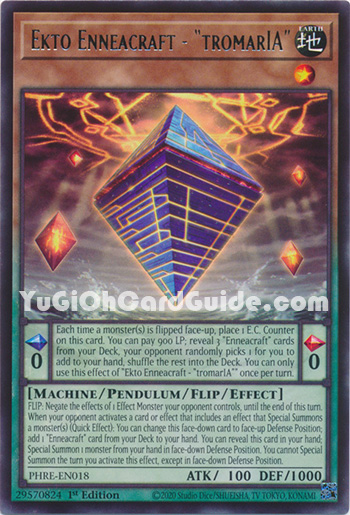 Yu-Gi-Oh Card: Ekto Enneacraft - 