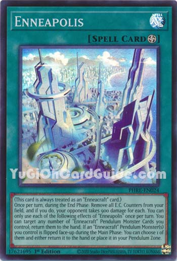 Yu-Gi-Oh Card: Enneapolis