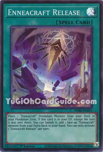 Yu-Gi-Oh Card: Enneacraft Release