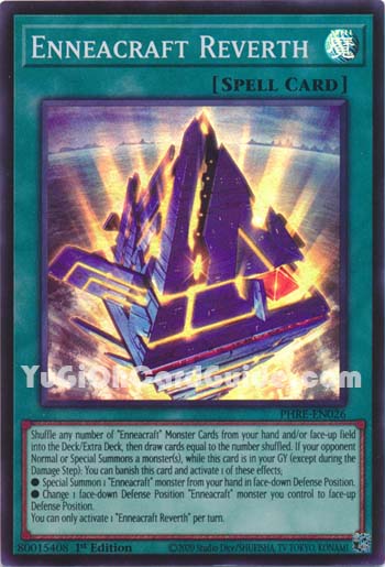 Yu-Gi-Oh Card: Enneacraft Reverth