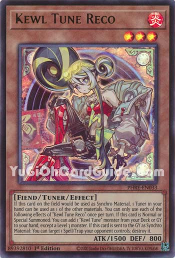 Yu-Gi-Oh Card: Kewl Tune Reco