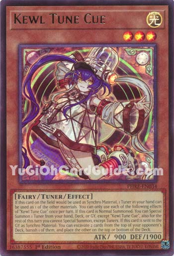 Yu-Gi-Oh Card: Kewl Tune Cue