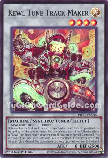 Yu-Gi-Oh Card: Kewl Tune Track Maker
