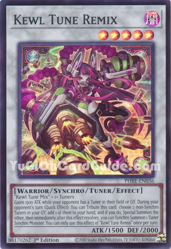 Yu-Gi-Oh Card: Kewl Tune Remix