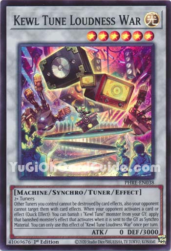 Yu-Gi-Oh Card: Kewl Tune Loudness War