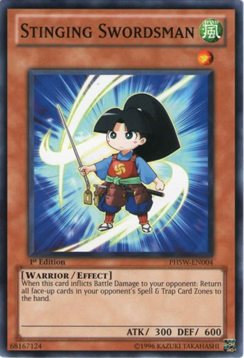 Yu-Gi-Oh Card: Stinging Swordsman