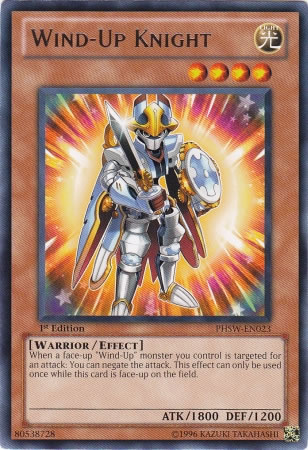 Yu-Gi-Oh Card: Wind-Up Knight