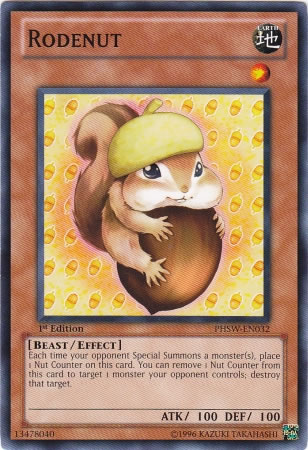 Yu-Gi-Oh Card: Rodenut