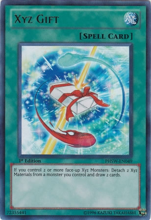 Yu-Gi-Oh Card: Xyz Gift
